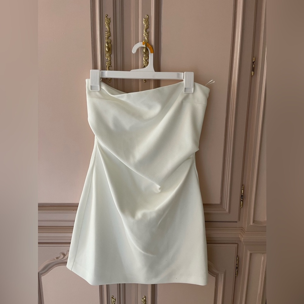 Zara White Mini Dress